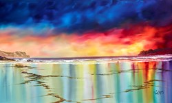 Remember by Philip Gray - Original Painting on Box Canvas sized 39x24 inches. Available from Whitewall Galleries